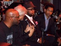 from left: Orrin Evans, Gary Bartz, Nicholas Payton, Touré
